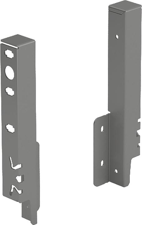 Hettich Back panel connector set ArciTech anthracite (1 pcs.)