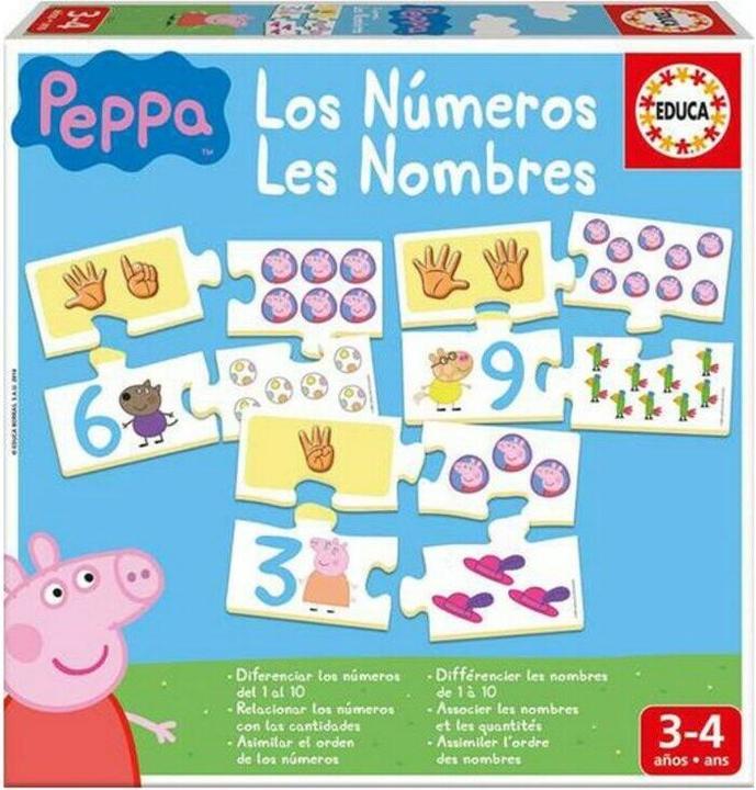Produktbild Educa Peppa - les nombres (f) (Französisch)