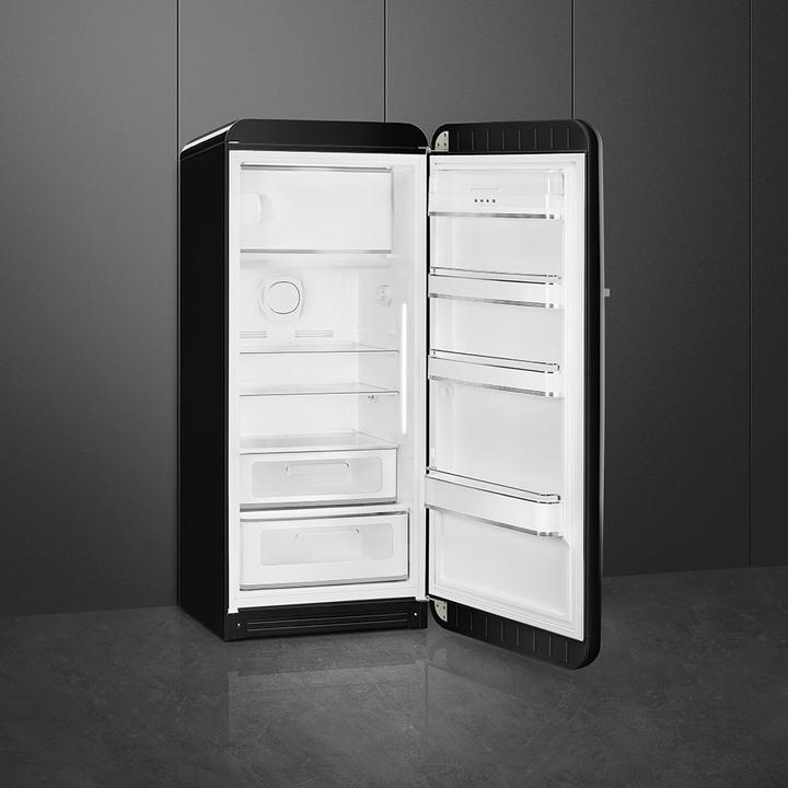Produktbild Smeg FAB28RBL6 Kühlschrank Rechtsanschlag Schwarz 50's Style (270 l)