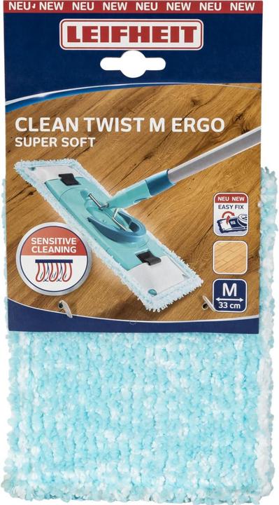 Image du produit Leifheit Housse d'essuyage Super soft M Ergo 1 pièce (1 pcs)