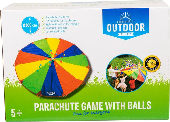 Actual product image Outdoor play Parachute with balls