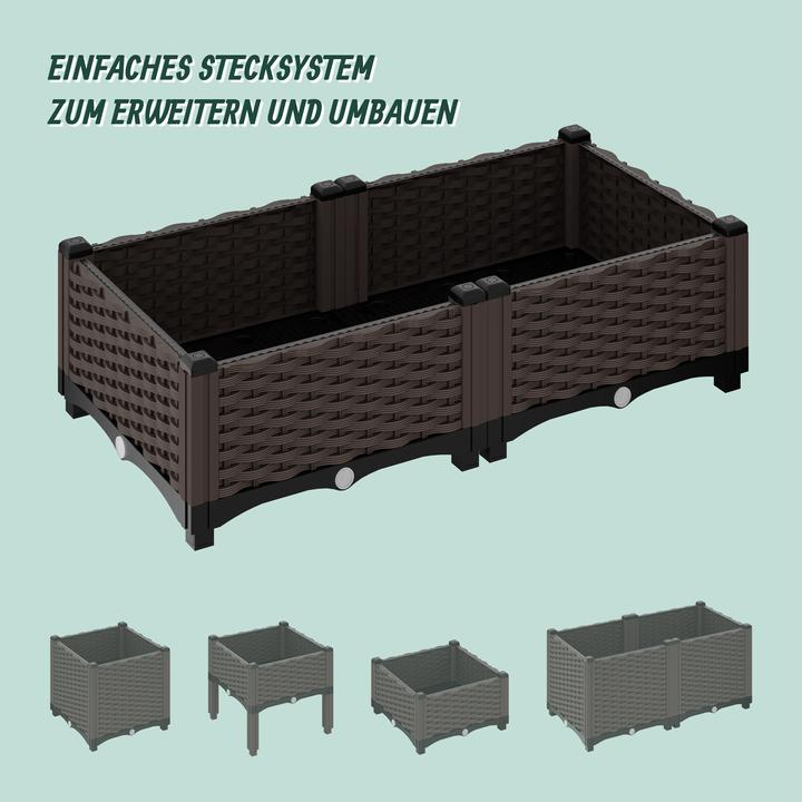 Productafbeelding Relaxdays Pflanzkübel