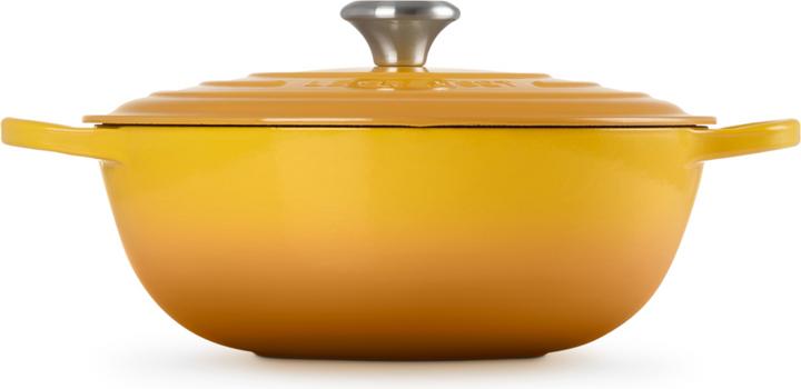 Produktbild Le Creuset La Marmite Signature 28 cm Nectar (28 cm, Bräter + Schmortopf, Gusseisen)