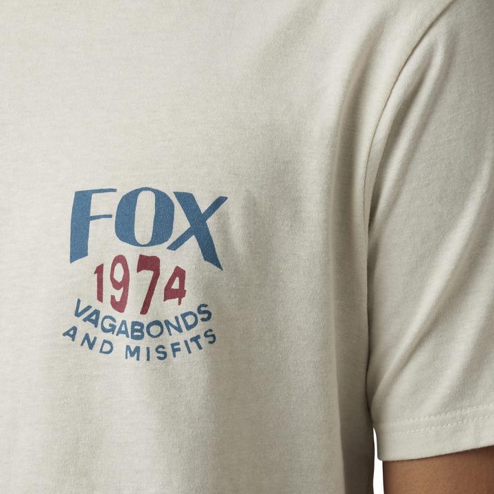 Produktbild Fox Tee 23 Predominant Ss Prem Vin Wht M (M)