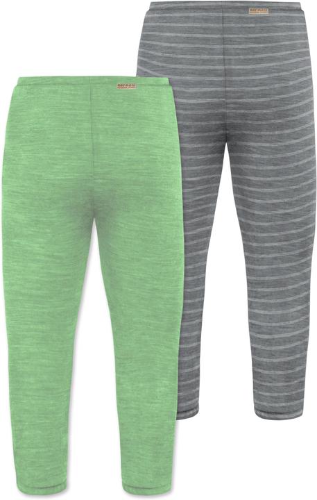 Image du produit Normani Lot de 2 caleçons bébé mérinos avec pieds - 9539 (74)