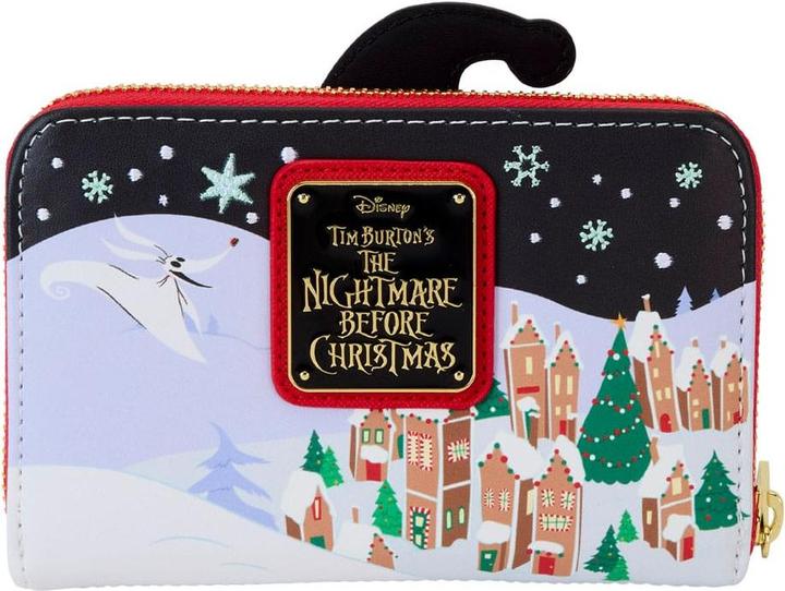 Actual product image Loungefly Nightmare Before Christmas by wallet Journey to Christmas Town