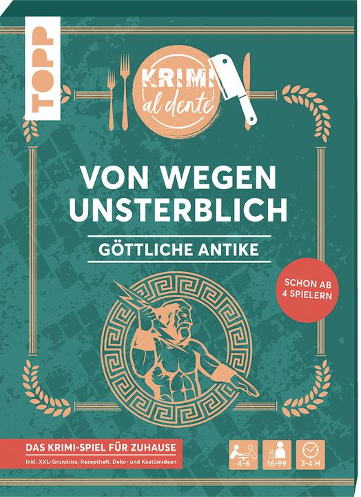 Produktbild Krimi al dente - Göttliche Antike - Von wegen unsterblich