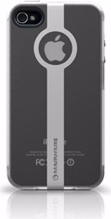 Marware DoubleTake Hardcase per iPhone 4/4S glassato/bianco (Apple iPhone 4, Apple iPhone 4s)