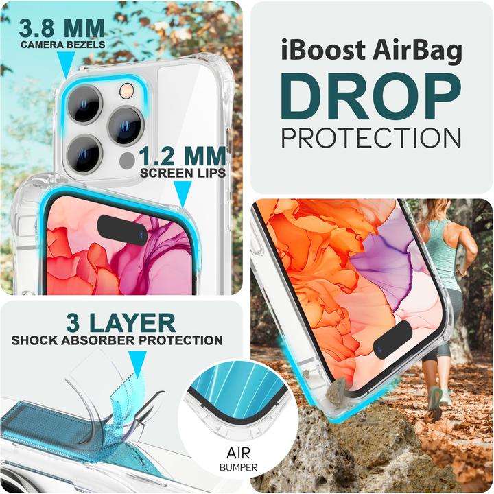 Actual product image Nalia Clear cover with chain to hang around