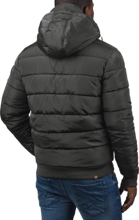 Actual product image Blend Frederico Men's Winter Jacket Outdoor Jacket With Teddy Fleece With Hood (L)