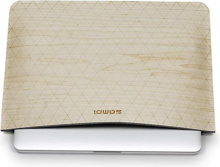 Produktbild Samdi Holz Tasche Sleeve 13 Zoll Hellbraun (13")