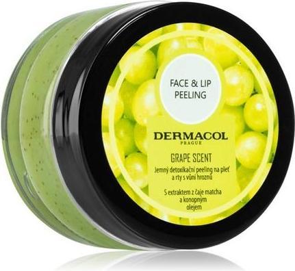 Actual product image Dermacol Face & Lip Peeling Grape Scent (Fluid, 50 ml)