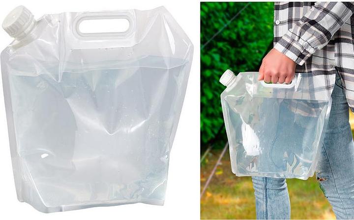 Produktbild Semptec 3er-Set flach faltbare Wasserkanister mit Tragegriff