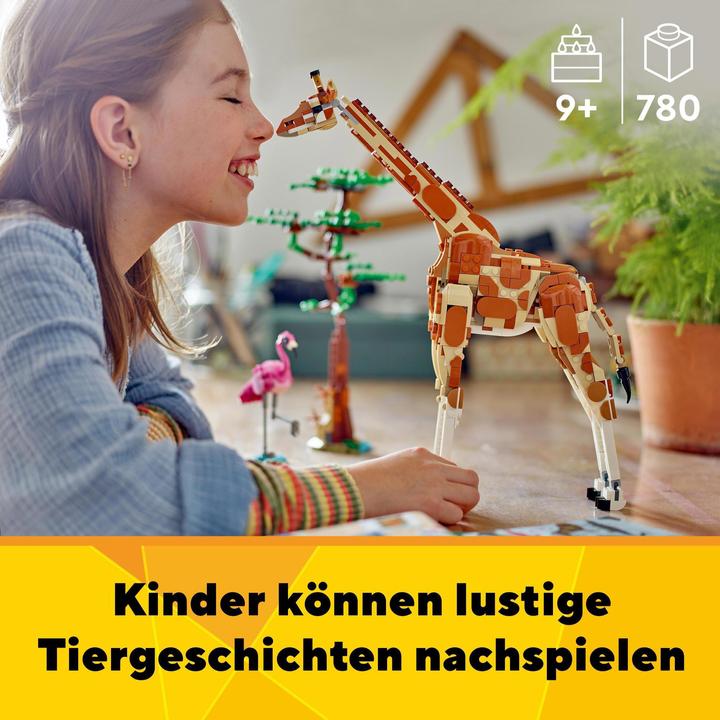 Immagine prodotto LEGO Safari con gli animali (31150, LEGO Creator 3-in-1)