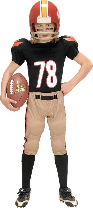 Image du produit Widmann AMERICAN FOOTBALL PLAYER (T-shirt rembourré, pantalon rembourré), 128 cm / 5-7 Years (128)