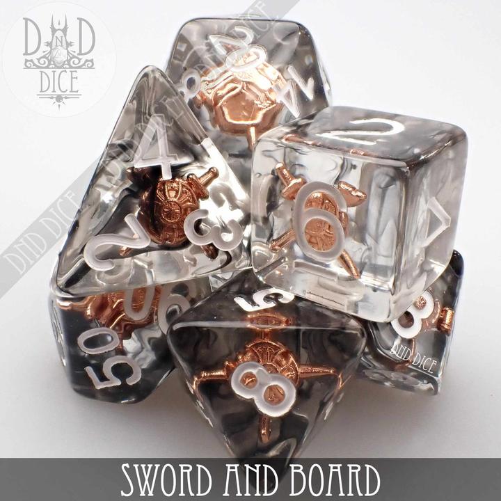 Image du produit DnD Dice Sword and Board Dice Set