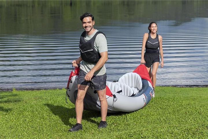 Image du produit Bestway Hydro Force Kit kayak gonflable 3 person nes Rapid X3 3,81 m (3 pers.)
