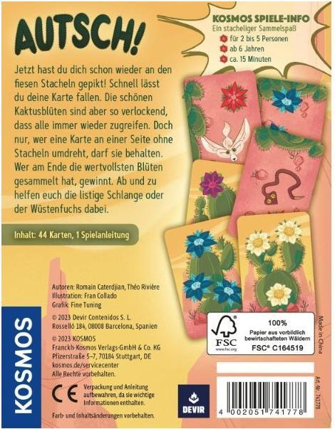 Actual product image Kosmos Ouch! (German)