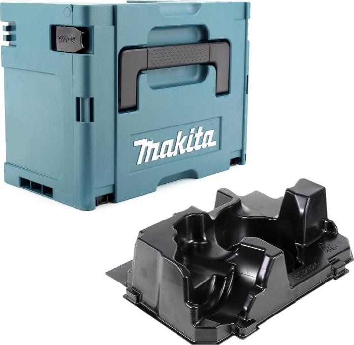 Produktbild Makita MAKPAC 3 Kunststoffkoffer ( 821551-8 ) + Einlage für Winkelschleifer DGA 511 513 517 ( 839252 (1 Teile)