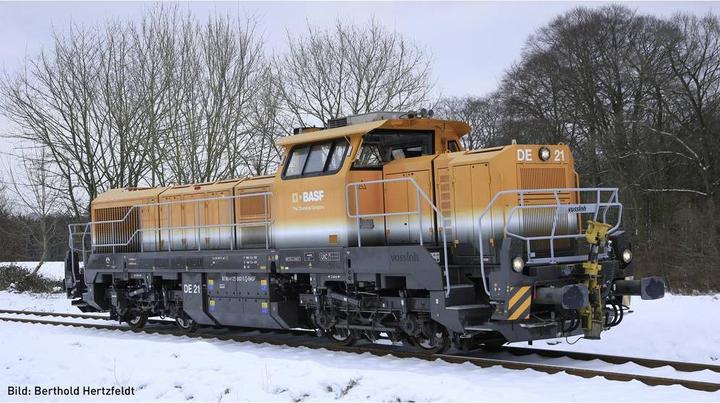 Image du produit Hobbytrain H32104 N Locomotive diesel Vossloh DE18 de BASF (Voie N)