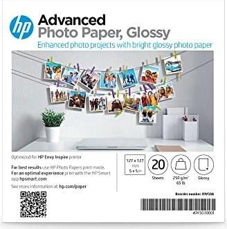 Produktbild HP Advanced Glänzend (250 g/m², 127 x 127 mm, 1 x)