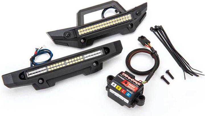 Traxxas Kit d'éclairage LED MAXX complet avec convertisseur haute tension