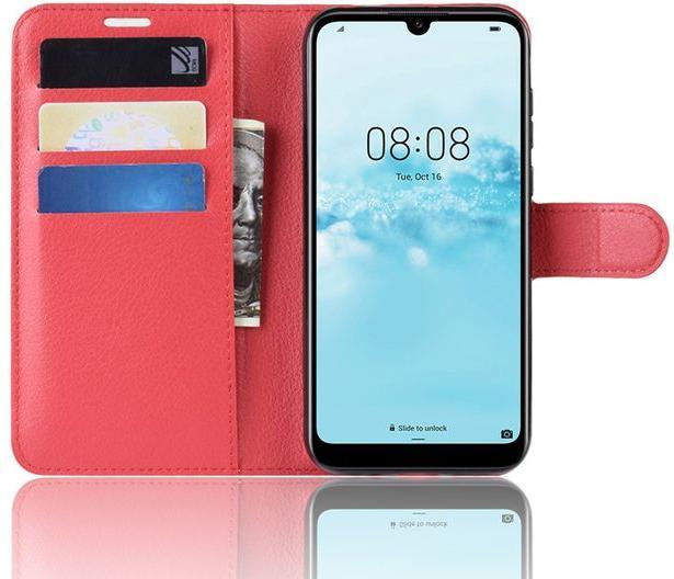 Actual product image MU Classic Litchi Leather Bookcover Series (Huawei Y5 (2019))
