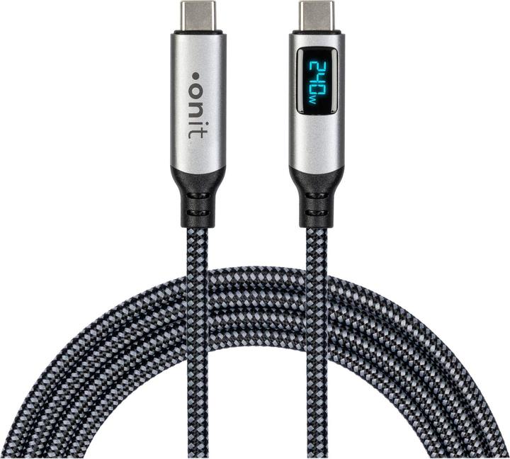 Onit USB C – USB C (1 m, USB 4.0, 240 W)