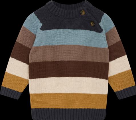 Produktbild Hust and Claire Pullover Palle gestreift Blue Night (110)