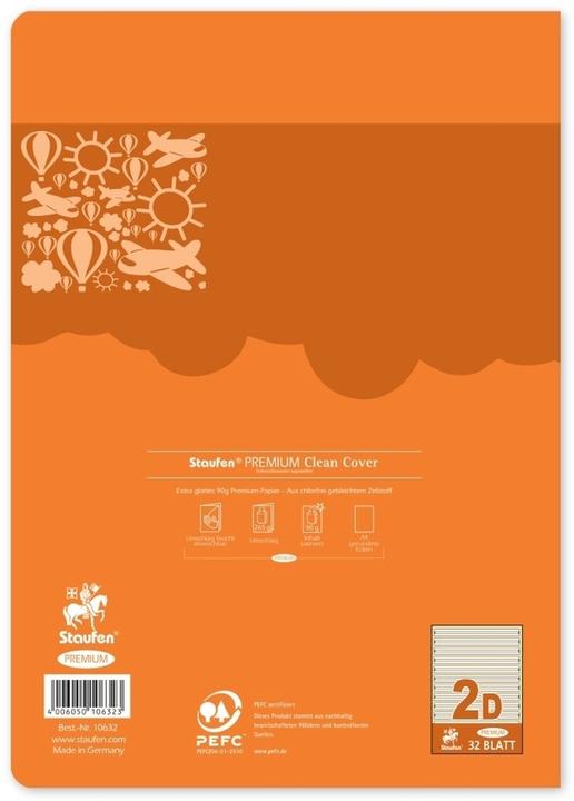 Actual product image Staufen Booklet A4 32BL Lin.2 lined (A4, Lined, Soft cover)
