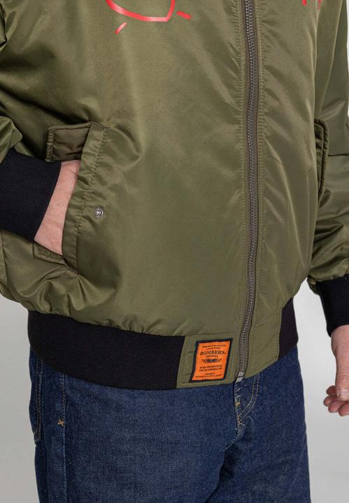 Produktbild Bombers Original Bomberjacke Stay Beautiful M Bomberjacke (M)