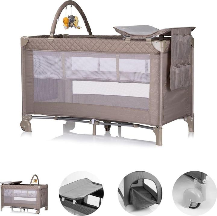 Actual product image Chipolino Reisebett Luna 2 Ebenen