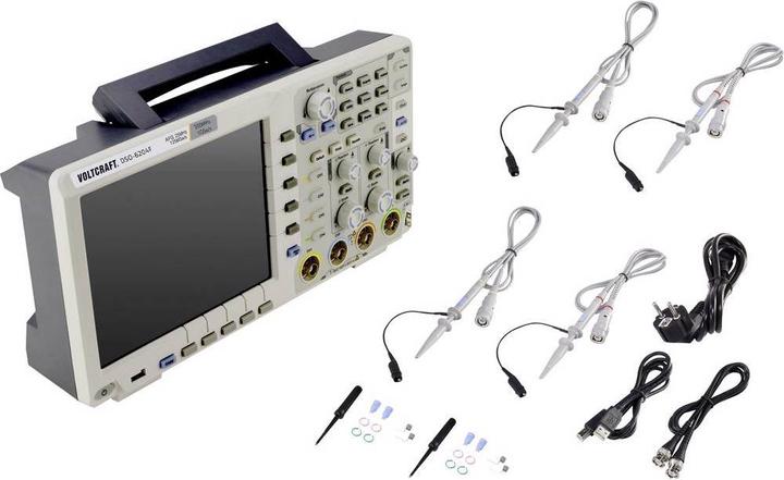 Actual product image Voltcraft Digital Oscilloscope DIGITAL OSCILLOSCOPE DSO 6204F (CAT II)