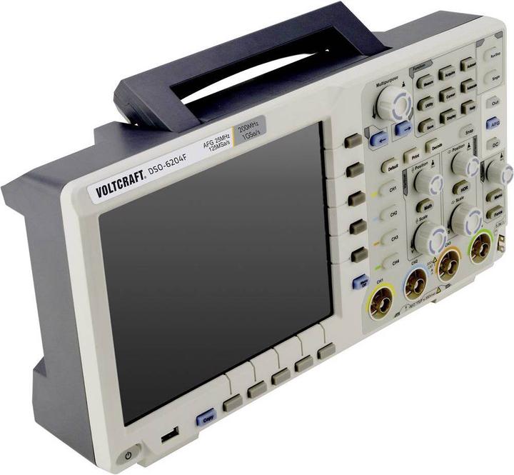 Actual product image Voltcraft Digital Oscilloscope DIGITAL OSCILLOSCOPE DSO 6204F (CAT II)