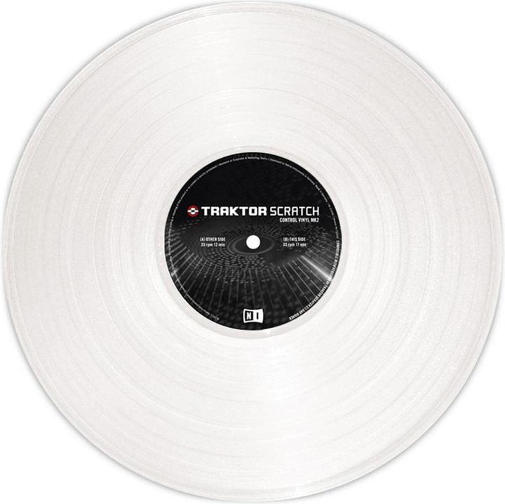 Image du produit Native NI Traktor Scratch Pro Control Vinyl White MKII