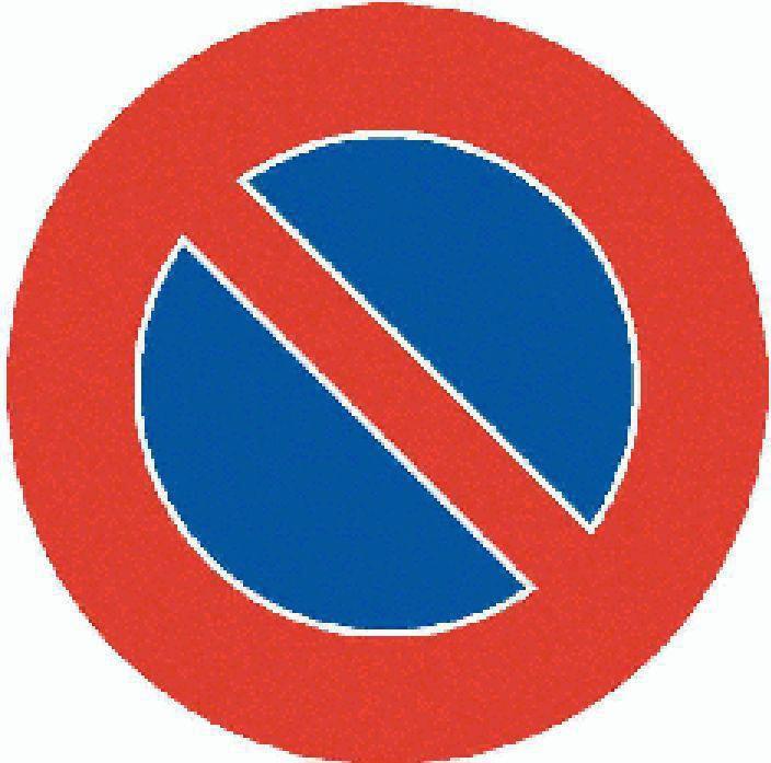 Produktbild BRW Signaltafel Parkieren verboten 2.50