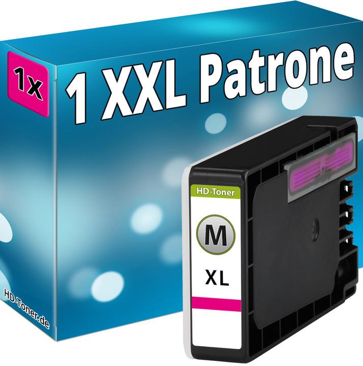 Actual product image Druckfuxx 1x TINTE PATRONEN für Canon Maxify MB2050 MB2150 MB2155 MB2350 MB2750
