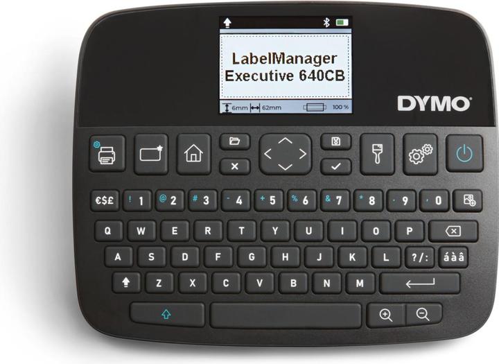 Produktbild Dymo LabelManager 640CB 6/9/12/19/24mm D1-Bänder Qwertz