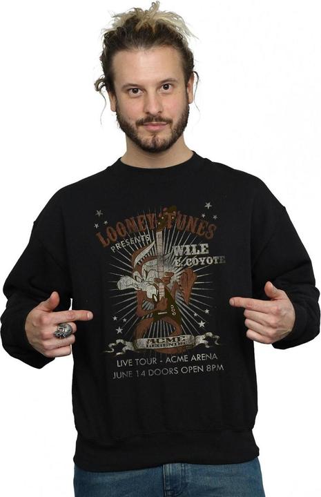 Image du produit Looney Tunes - Sweat WILE E COYOTE GUITAR - Homme (L)