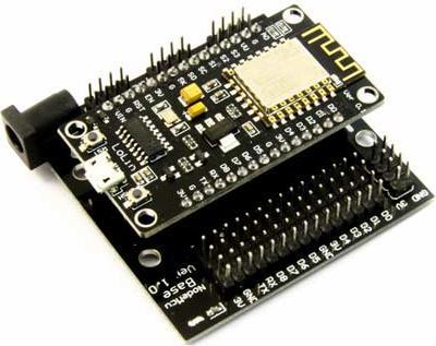 Actual product image Purecrea ESP8266 NodeMCU V3 Base Board ProtoShield with voltage regulator