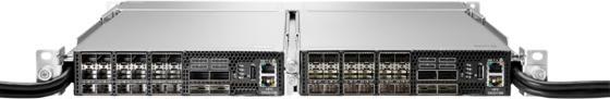 Image du produit HPE 25GbE 18SFP28 4QSFP28 Power to Connector Airflow Half Width Switch SN2010M avec NVIDIA Cumulus (18 Ports)