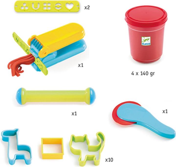 Actual product image Djeco Large kneading set