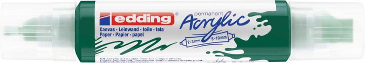 Actual product image Edding Acrylic Marker 5400 Double Liner (Moss green, 10 mm, 1 x)
