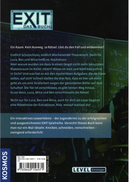 Immagine prodotto Kosmos EXIT - Das Buch - Der Keller der Geheimnisse (Tedesco, Markus fuoco, Marchio Inca, Burkhard Schulz, Silvia Christoph, Anna, Maybach, 2017)