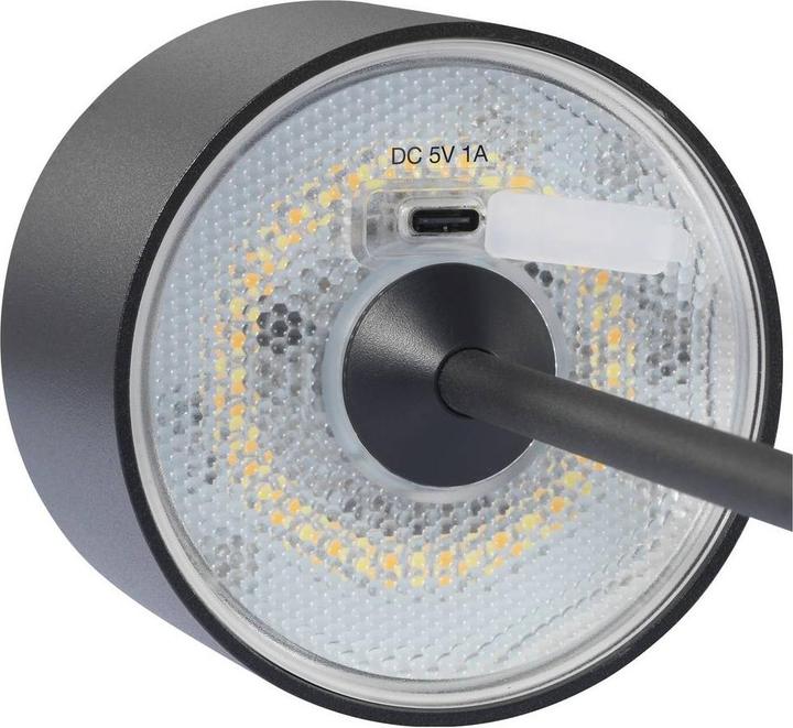 Produktbild Sygonix 3er Set SY-6627262 LED-Tischlampe LED 5.5 W Schwarz