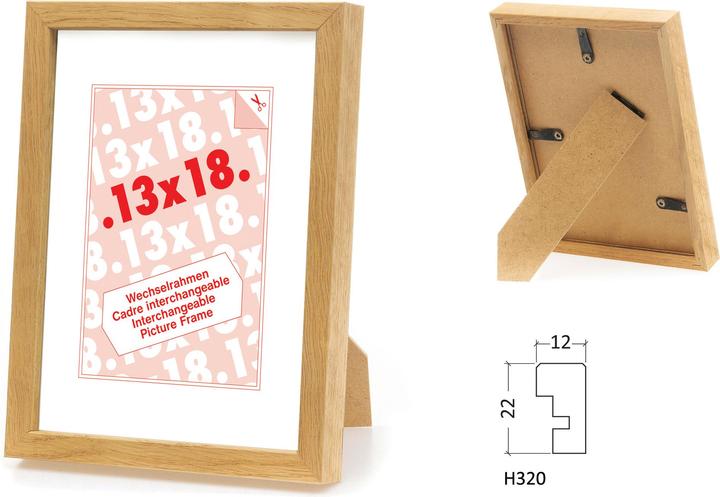 Actual product image Debex clip-on picture frame (50 x 70 cm)