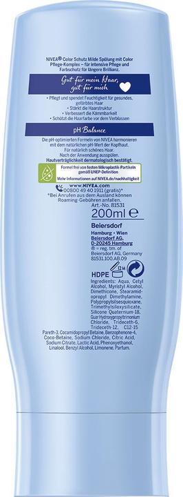 Produktbild NIVEA Color Schutz Milde Spülung (200 ml)