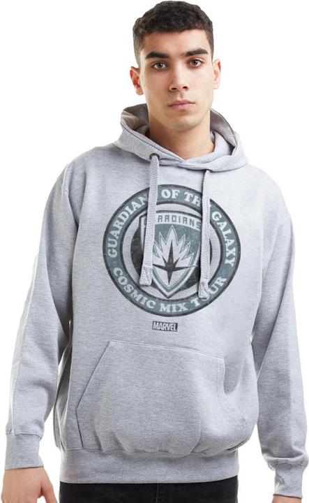 Actual product image Guardians of the Galaxy Mens Badge Hoodie (L)