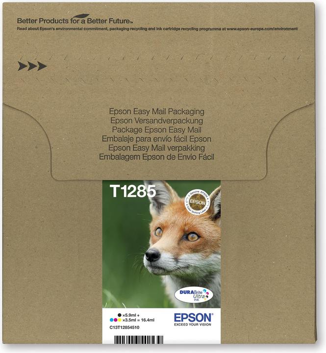 Produktbild Epson EasyMail MP Fox DURABrite Multipack Ultra CMYK (M, BK, C, Y)