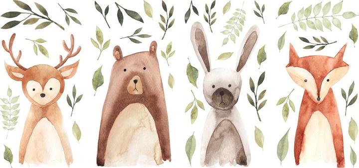 Immagine prodotto Roommates RM - Acquerello Abitante della foresta (23 x 37 cm)